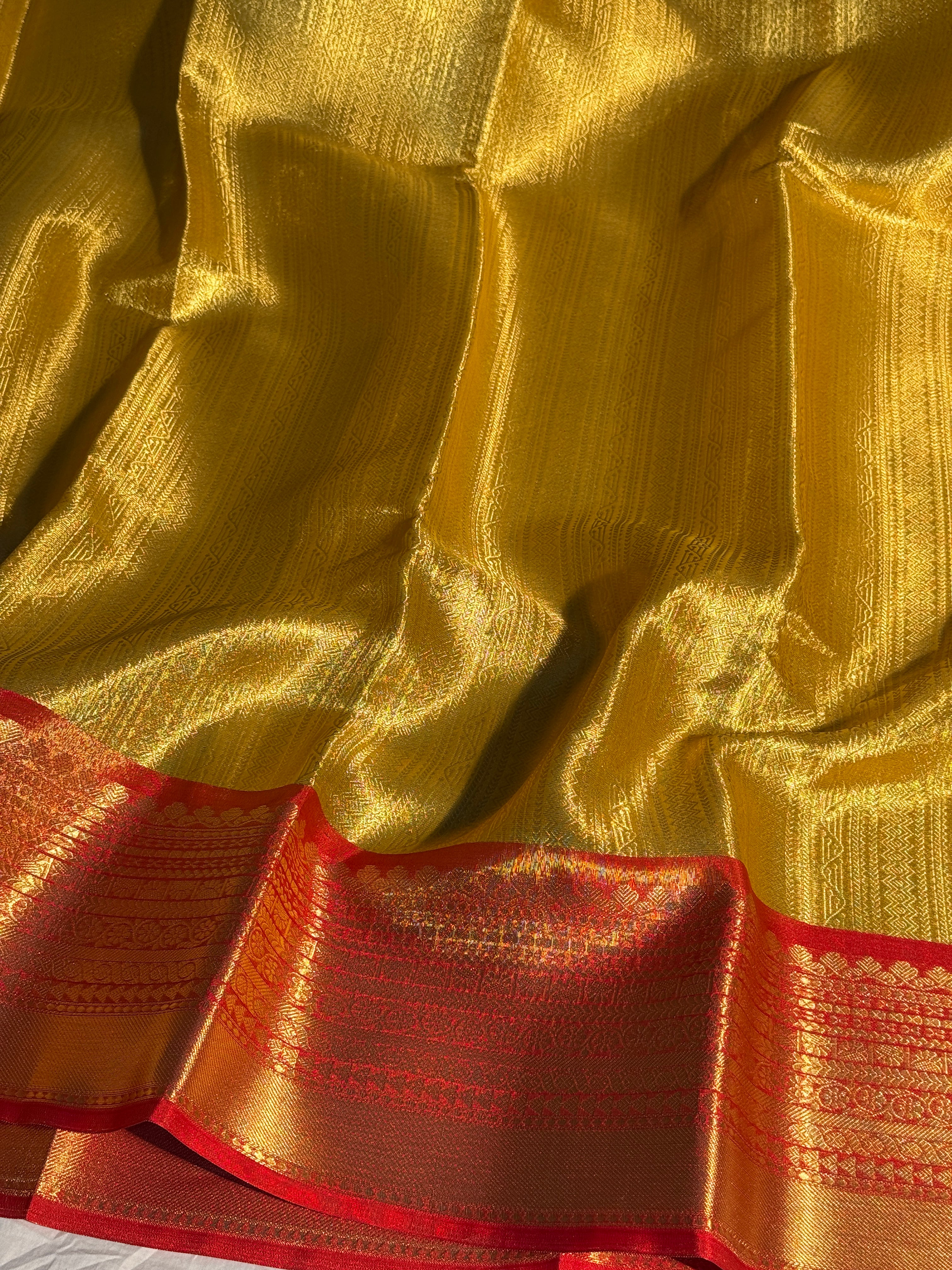 Nita Ambani Mam Inspired Premium Kanchipuram Tissue Silk Saree