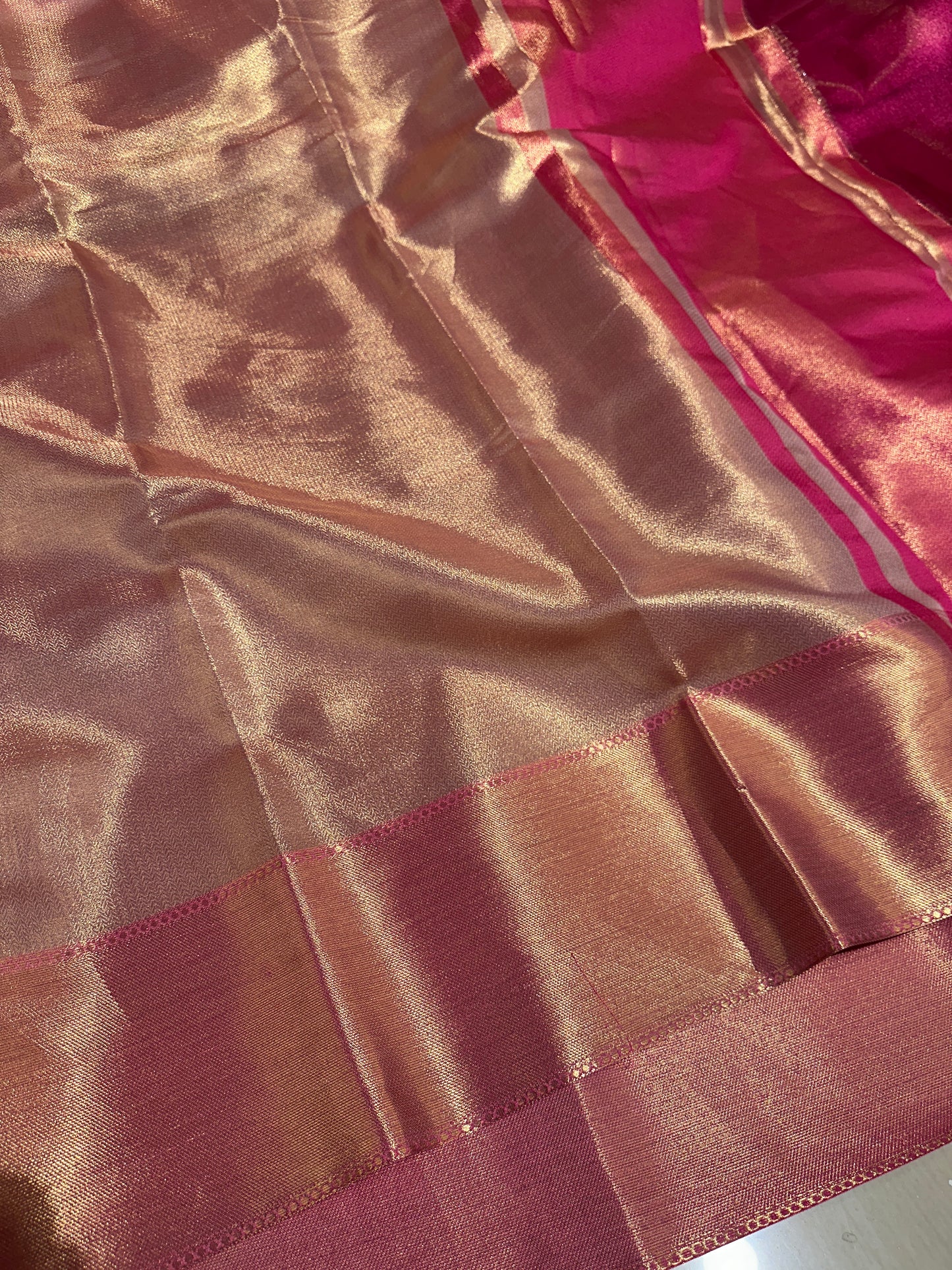 Beautiful Celebrity Inspired Bridal Tissue Banarasi Saree