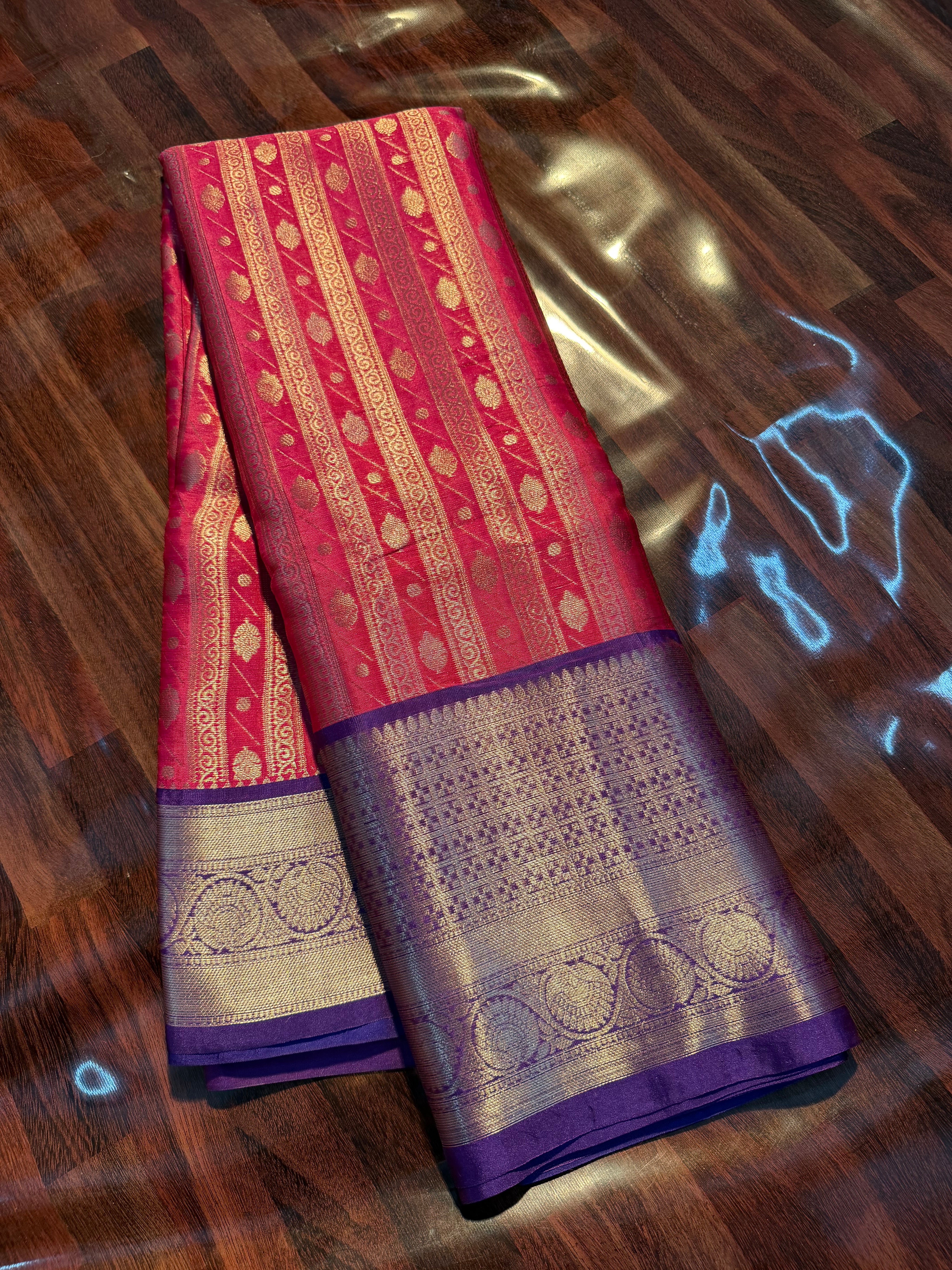 Premium Kanjeevaram Tissue Silk Banarasi Saree