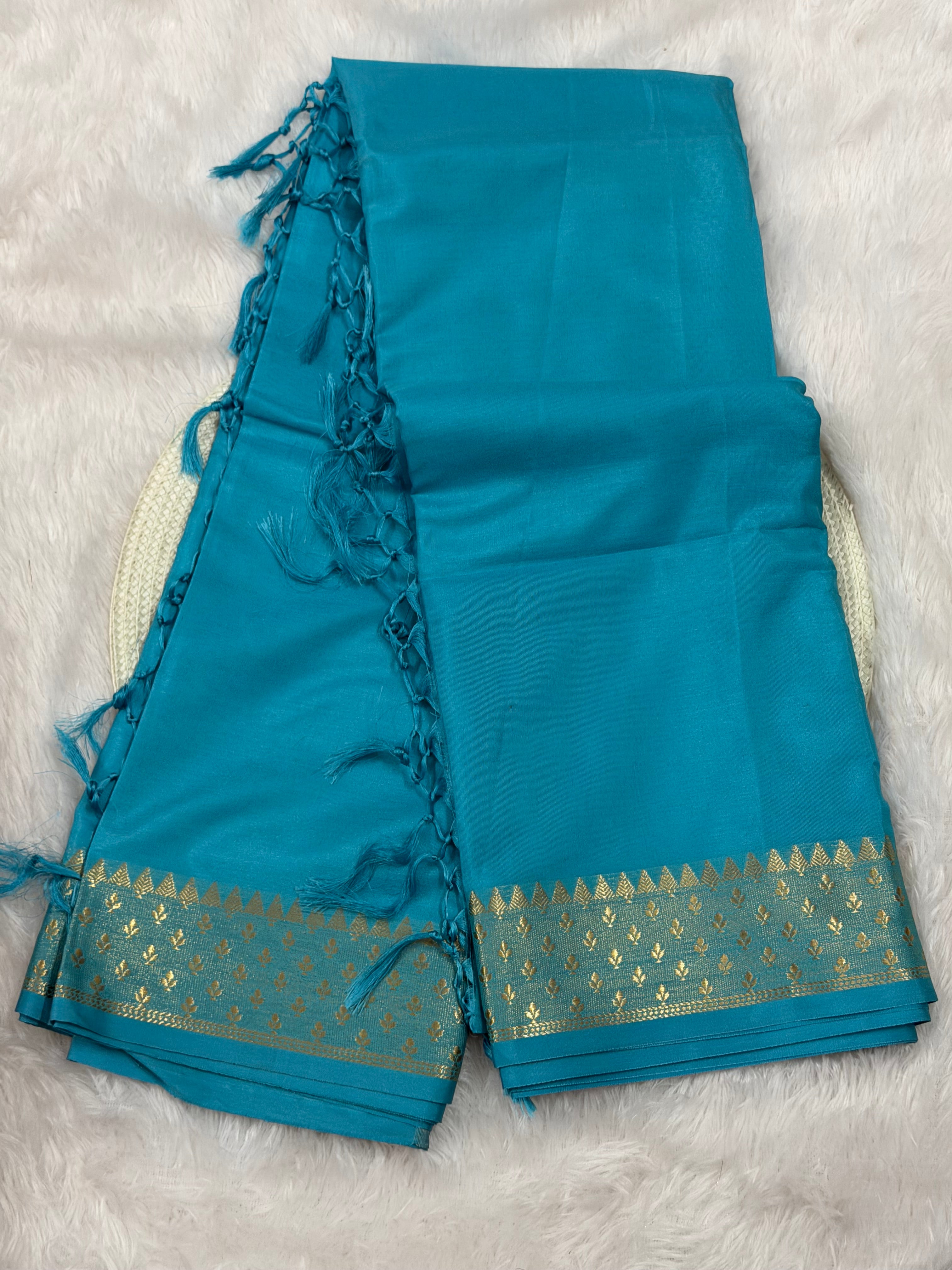 Premium Soft Tissue Silk Banarasi Saree with Rich Pallu