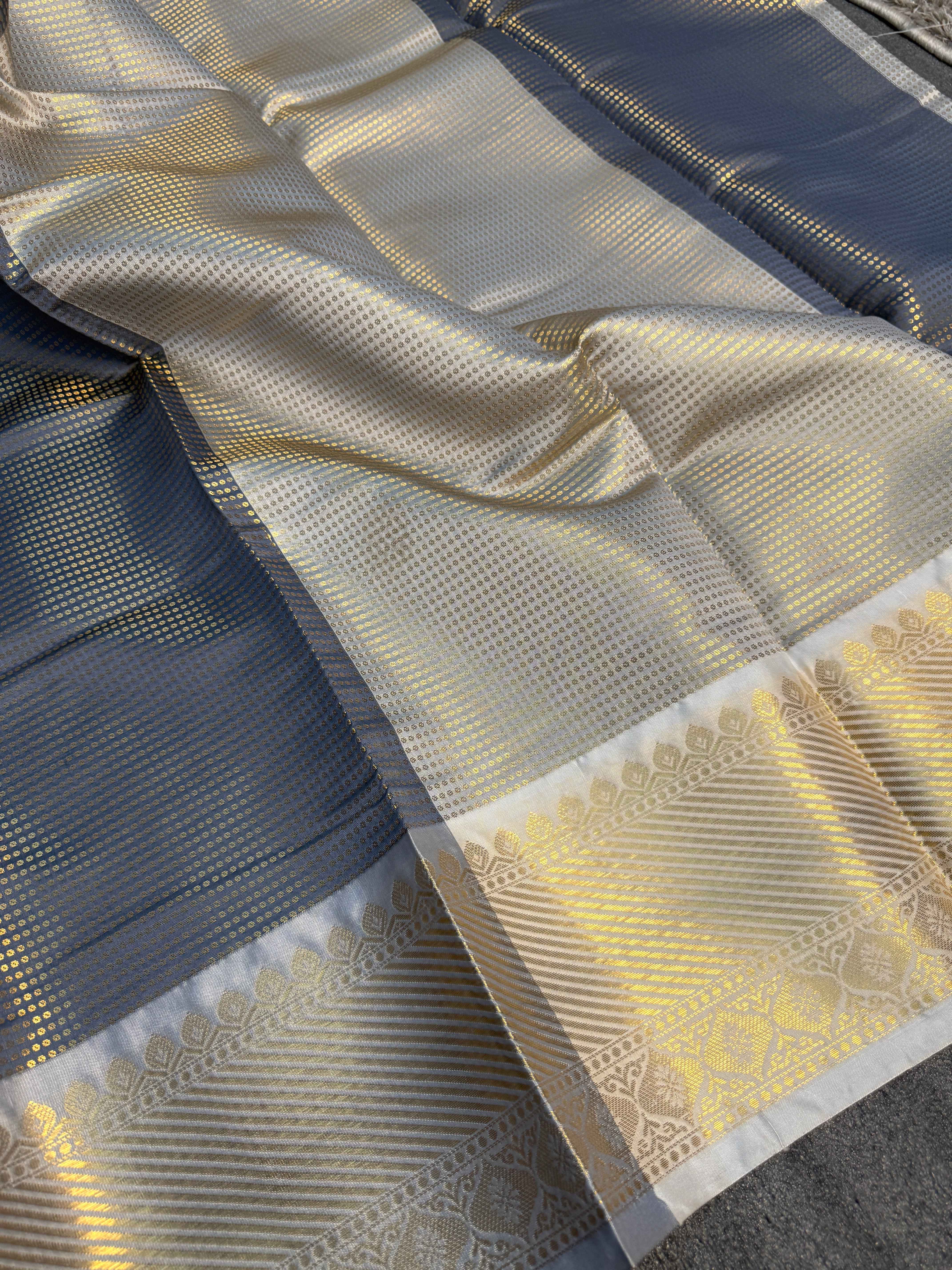 Premium Traditional Zari Woven Soft Tissue Silk Banarasi Saree
