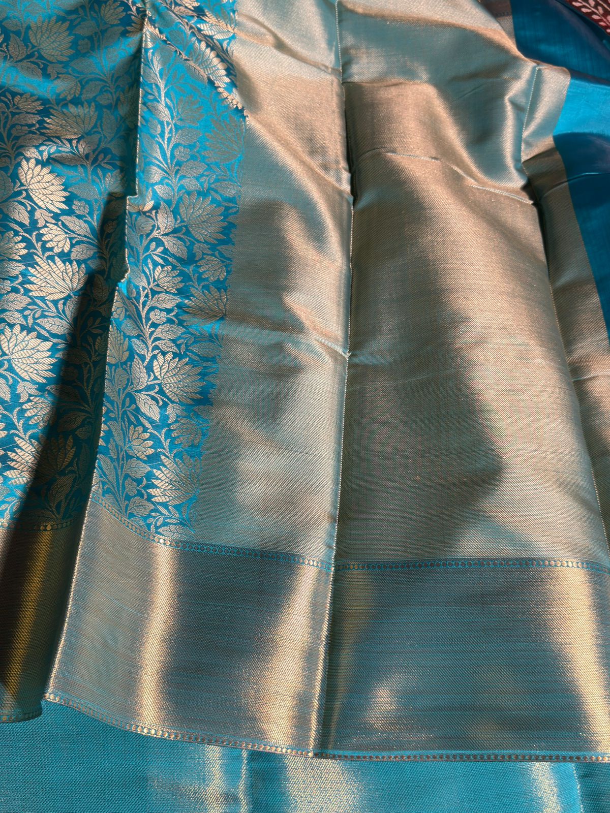 Nita Ambani Mam Inspired Premium Kanjivaram Tissue Silk Saree