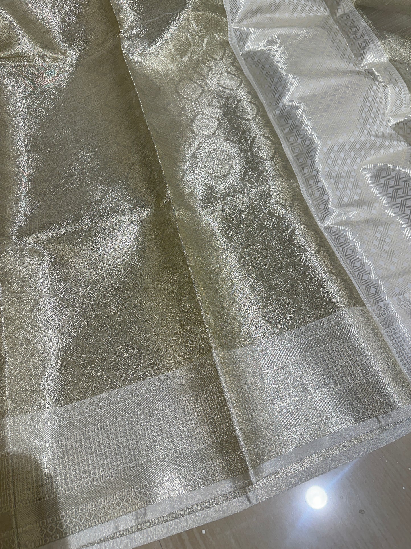 Beautiful Celebrity Inspired Bridal Tissue Banarasi Saree