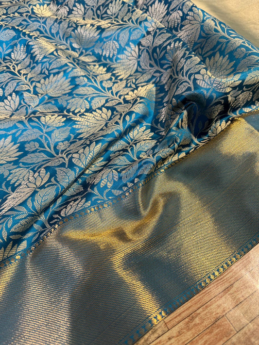 Nita Ambani Mam Inspired Kanjeevaram Tissue Silk Saree