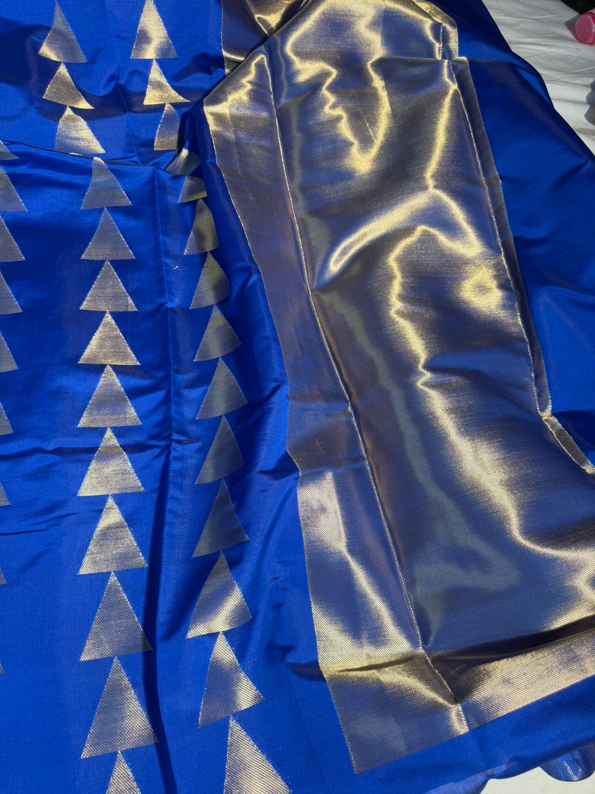 Celebrity Inspired Banarasi Bridal Soft Silk Saree