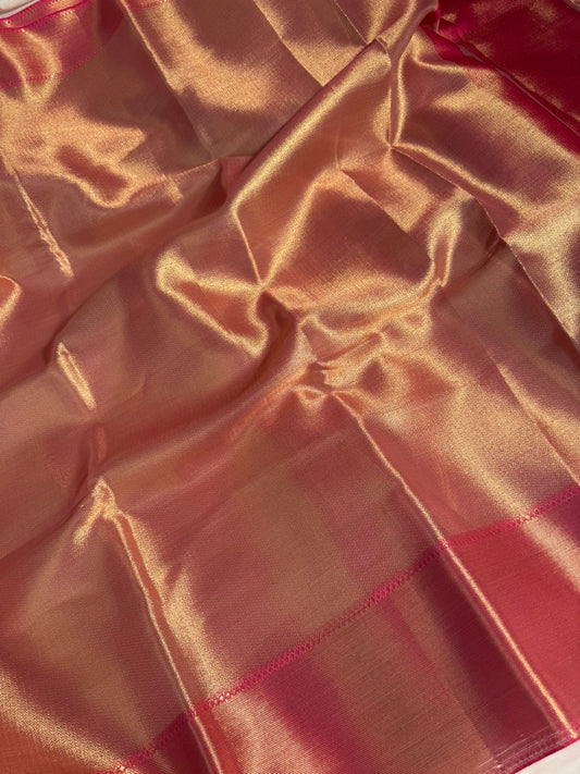 Jyothika Mam Inspired Kanjeevaram Tissue Silk Saree