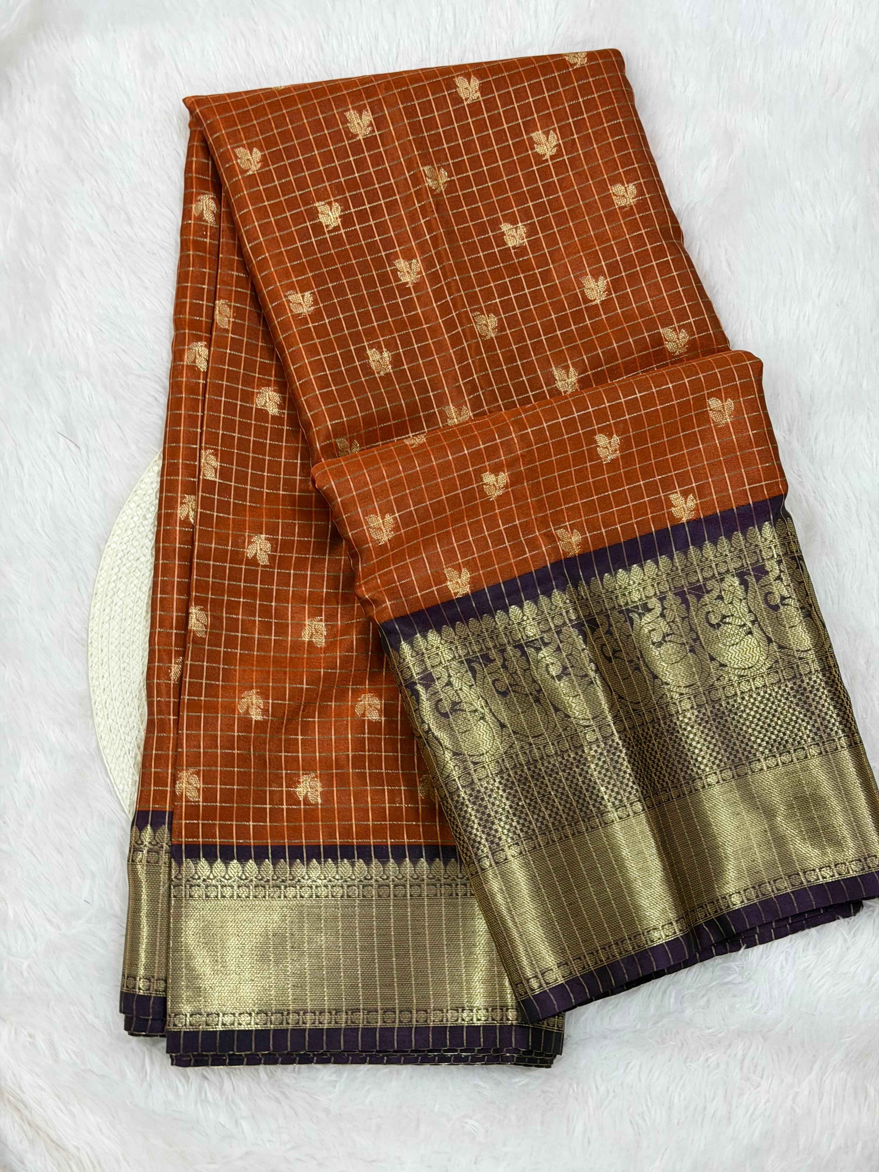 Premium Soft Silk Banarasi Saree with Rich Pallu