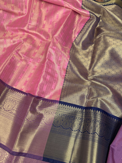 Beautiful Celebrity Inspired Bridal Tissue Banarasi Saree