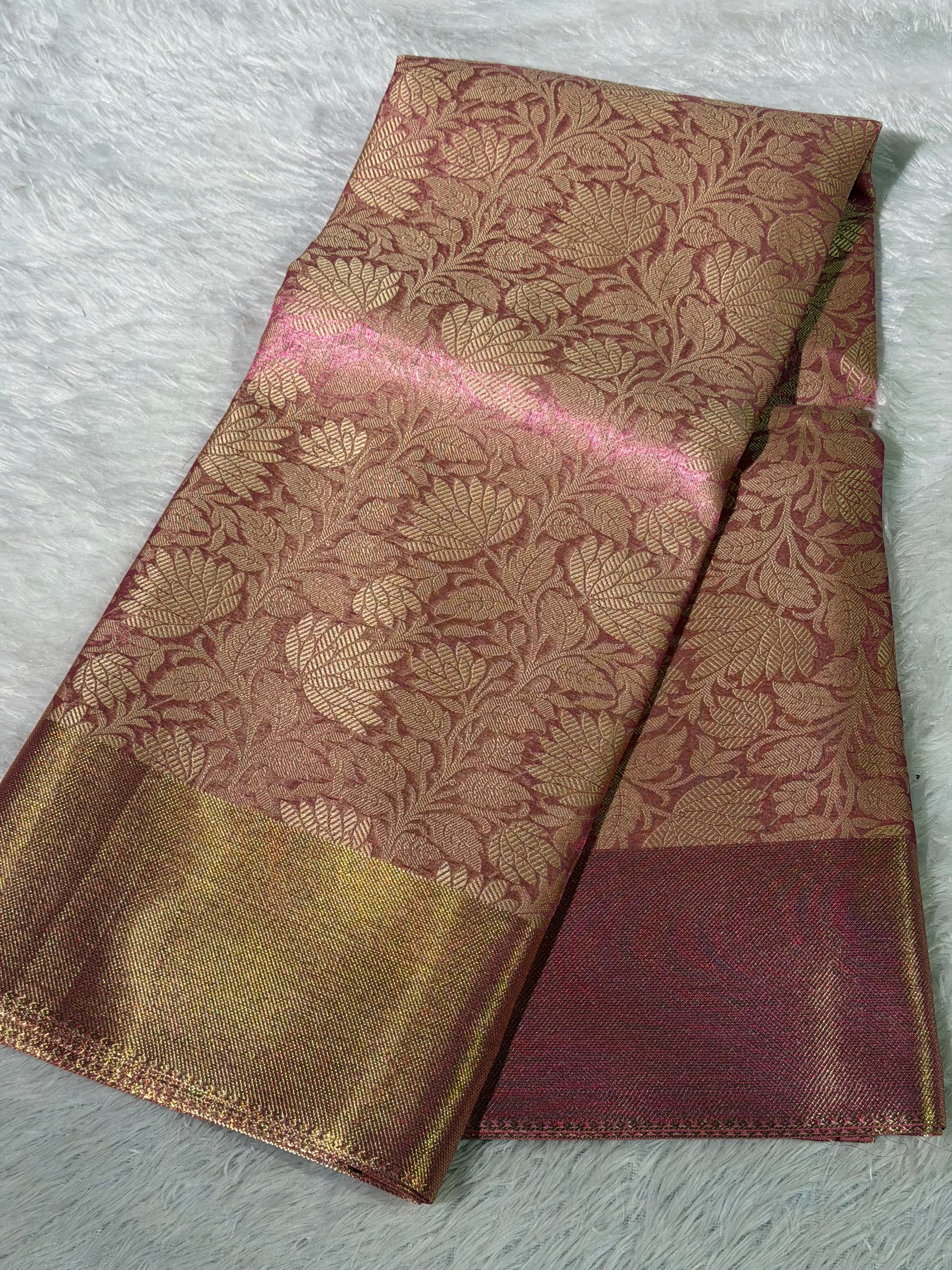 Premium Tissue Silk Banarasi Saree