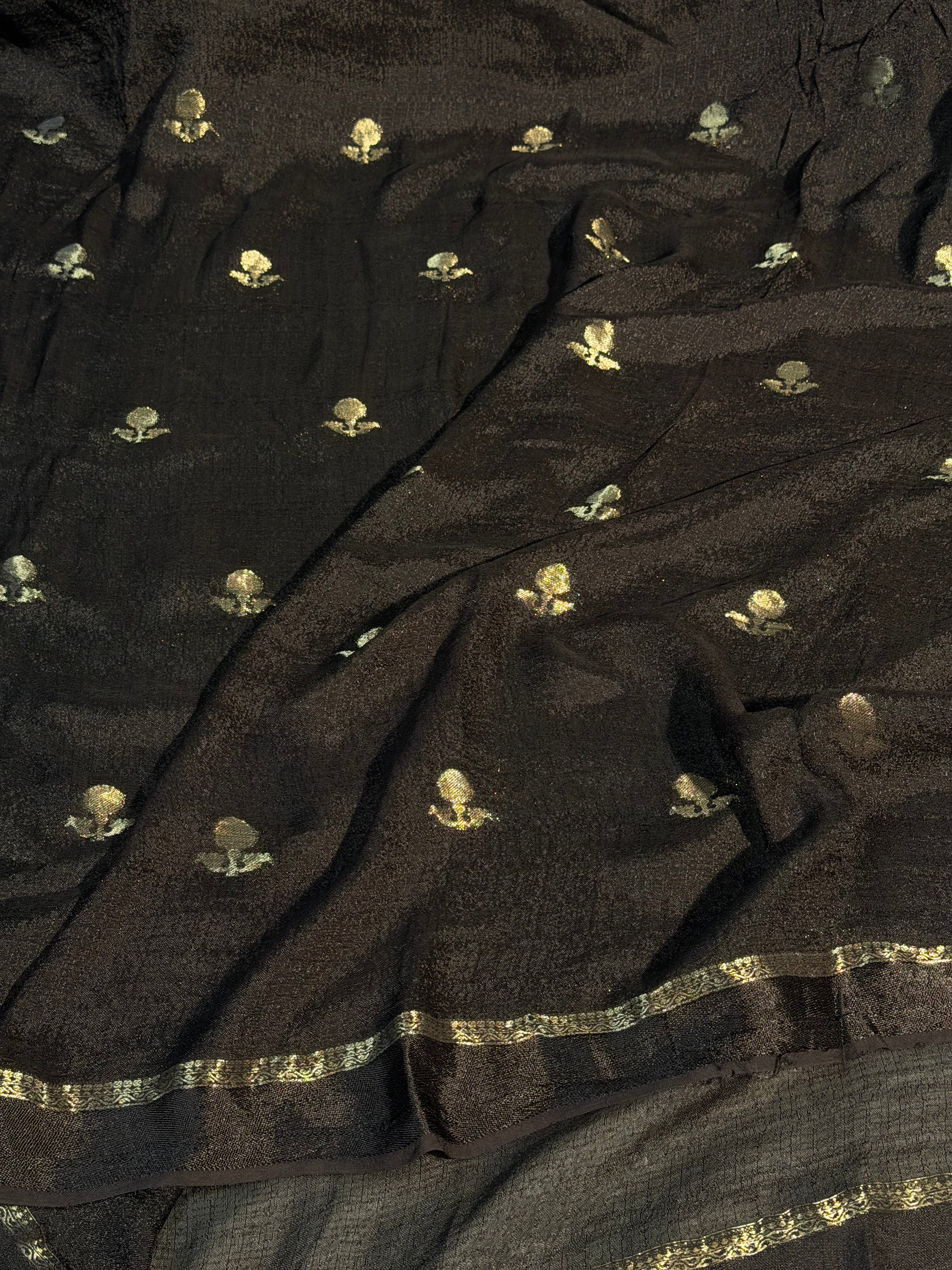 Premium Viscose Georgette Banarasi Saree