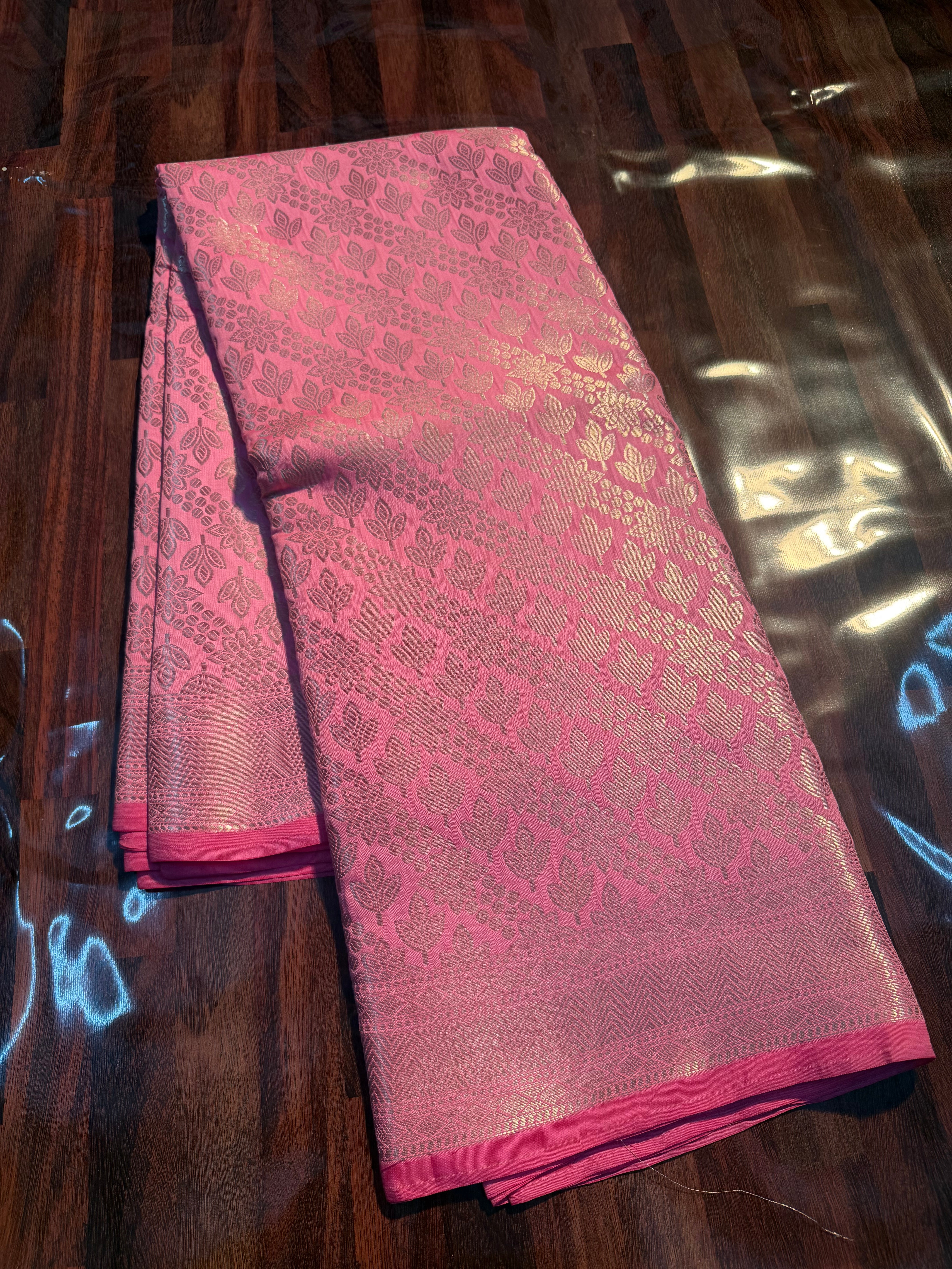 Celebrity Inspired Premium Kanjeevaram Tissue Silk Banarasi Saree