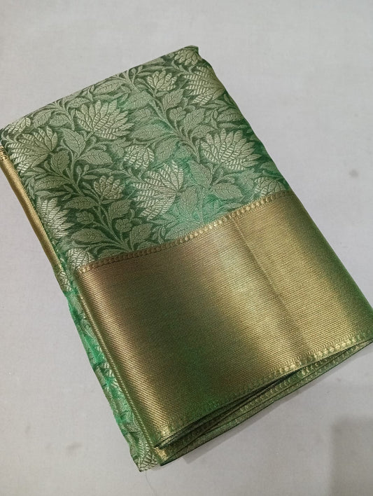 Nita Ambani Mam Inspired Bridal Tissue Silk Saree