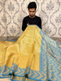 Beautiful Celebrity Inspired Bridal Tissue Banarasi Saree