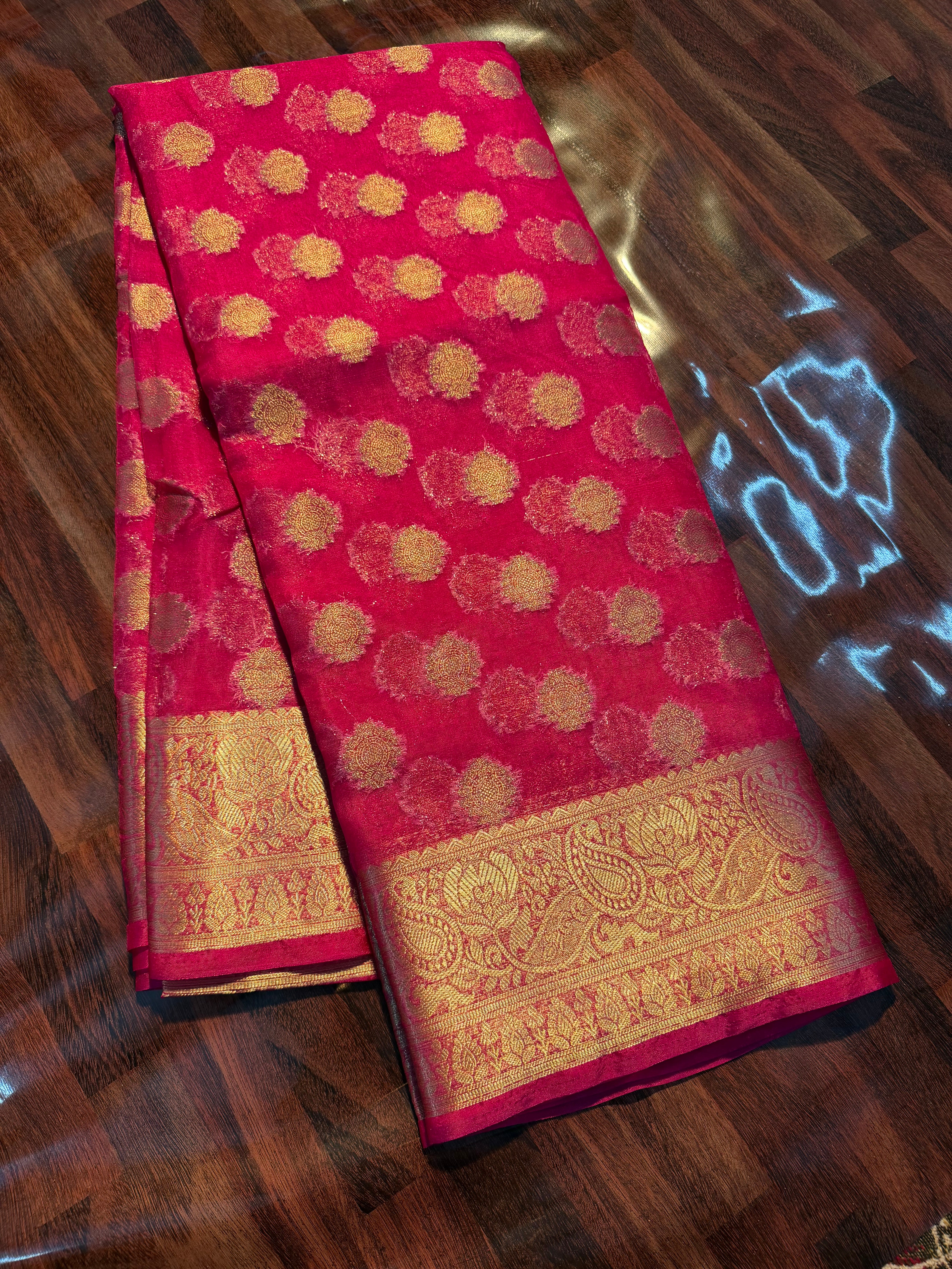 Premium Soft Organza Silk Banarasi Saree