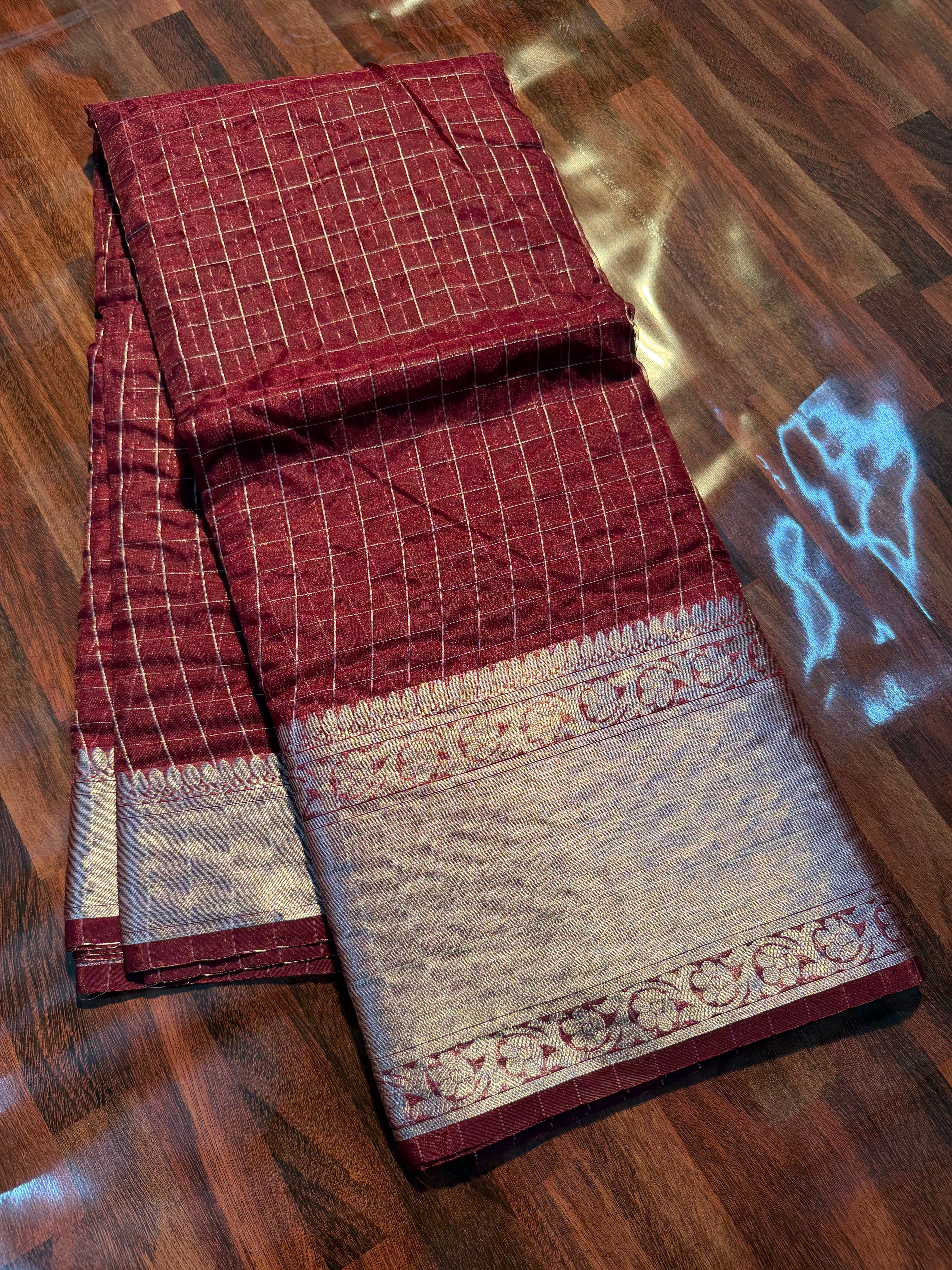 Premium Organza Silk Banarasi Saree
