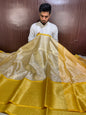 Exclusive Celebrity Inspired Bridal Tissue Banarasi Saree