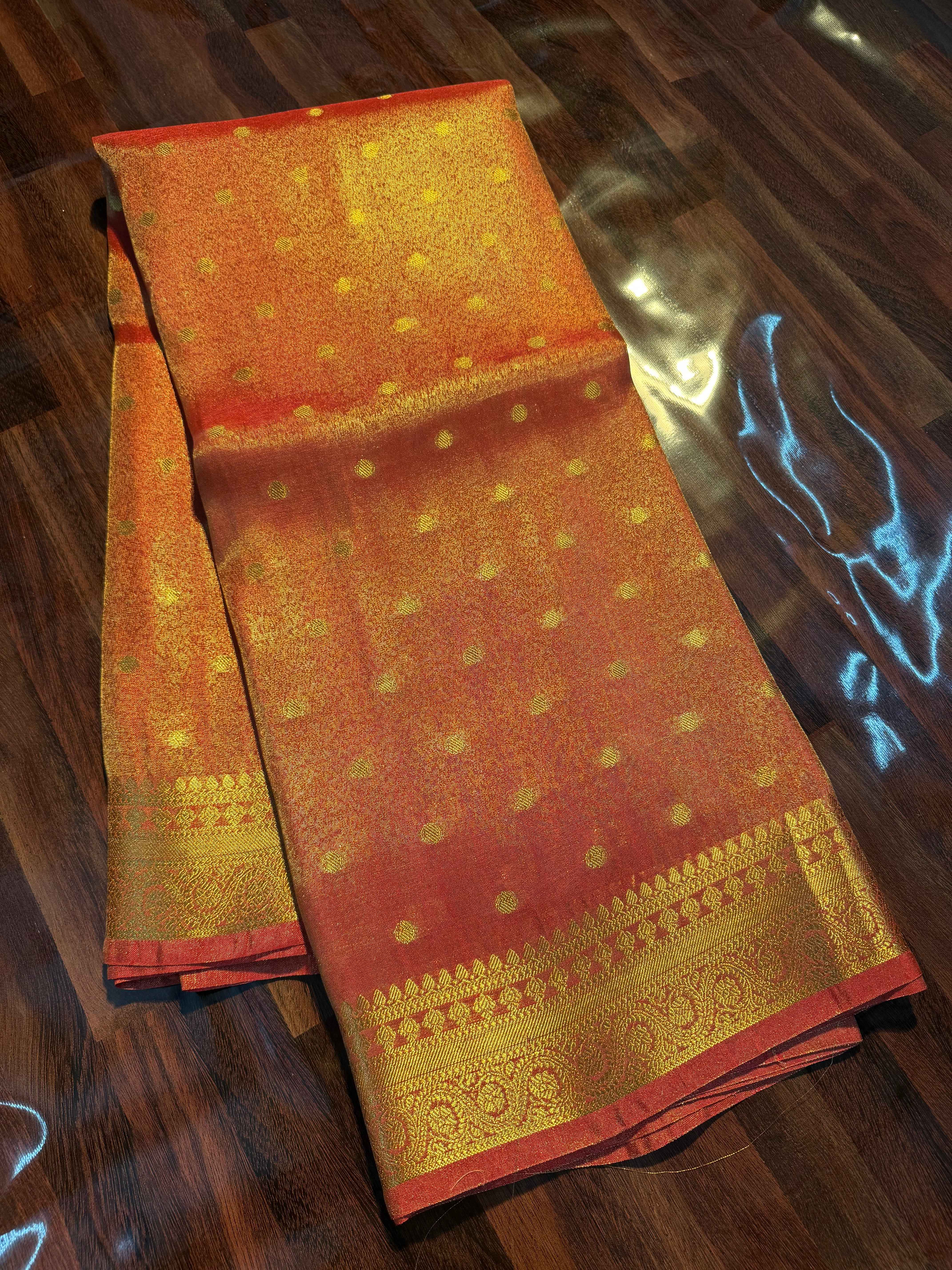 Premium Breathable Tissue Silk Banarasi Saree