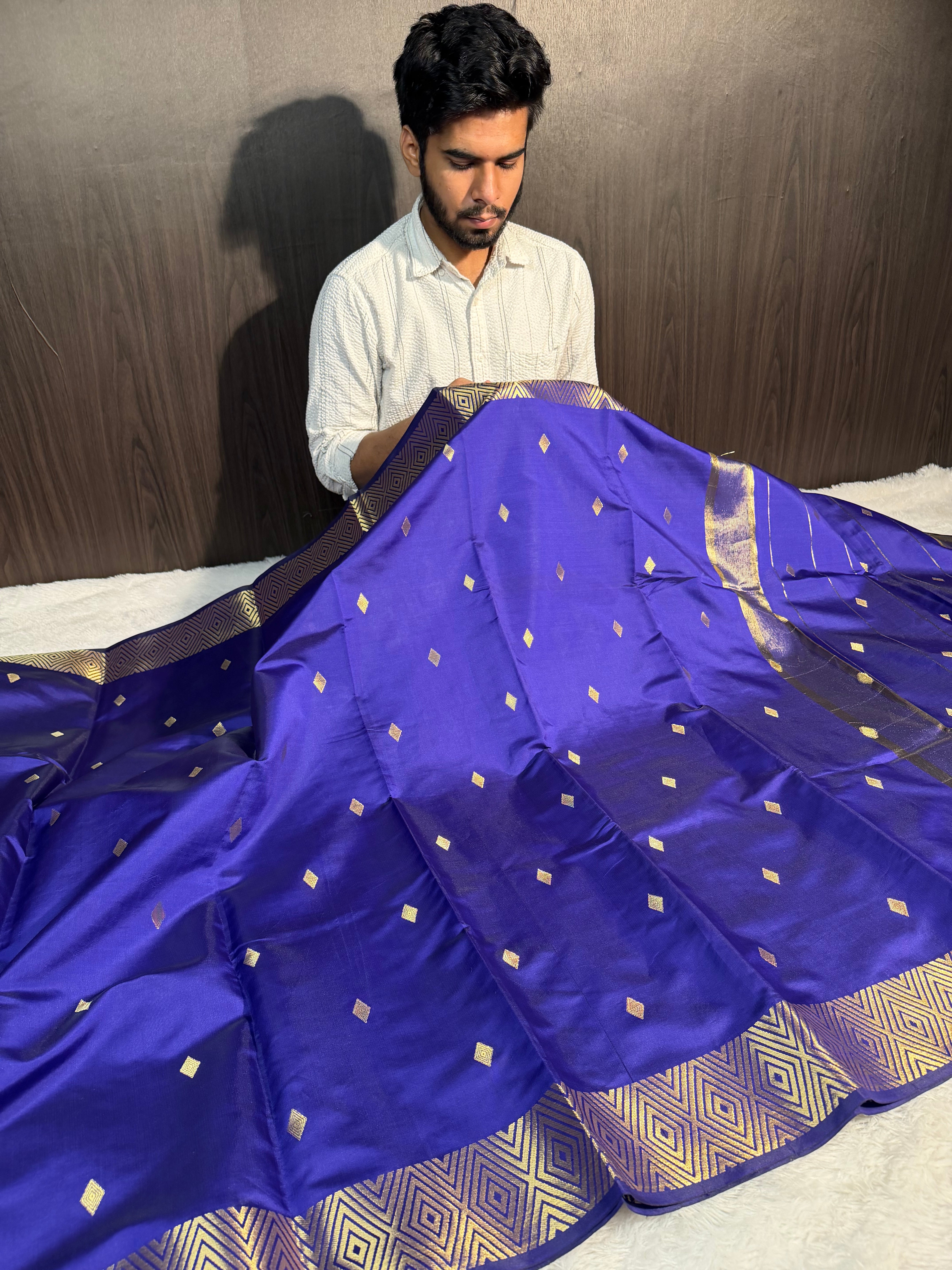 Nayanthara Mam Inspired Premium Katan Silk Banarasi Saree