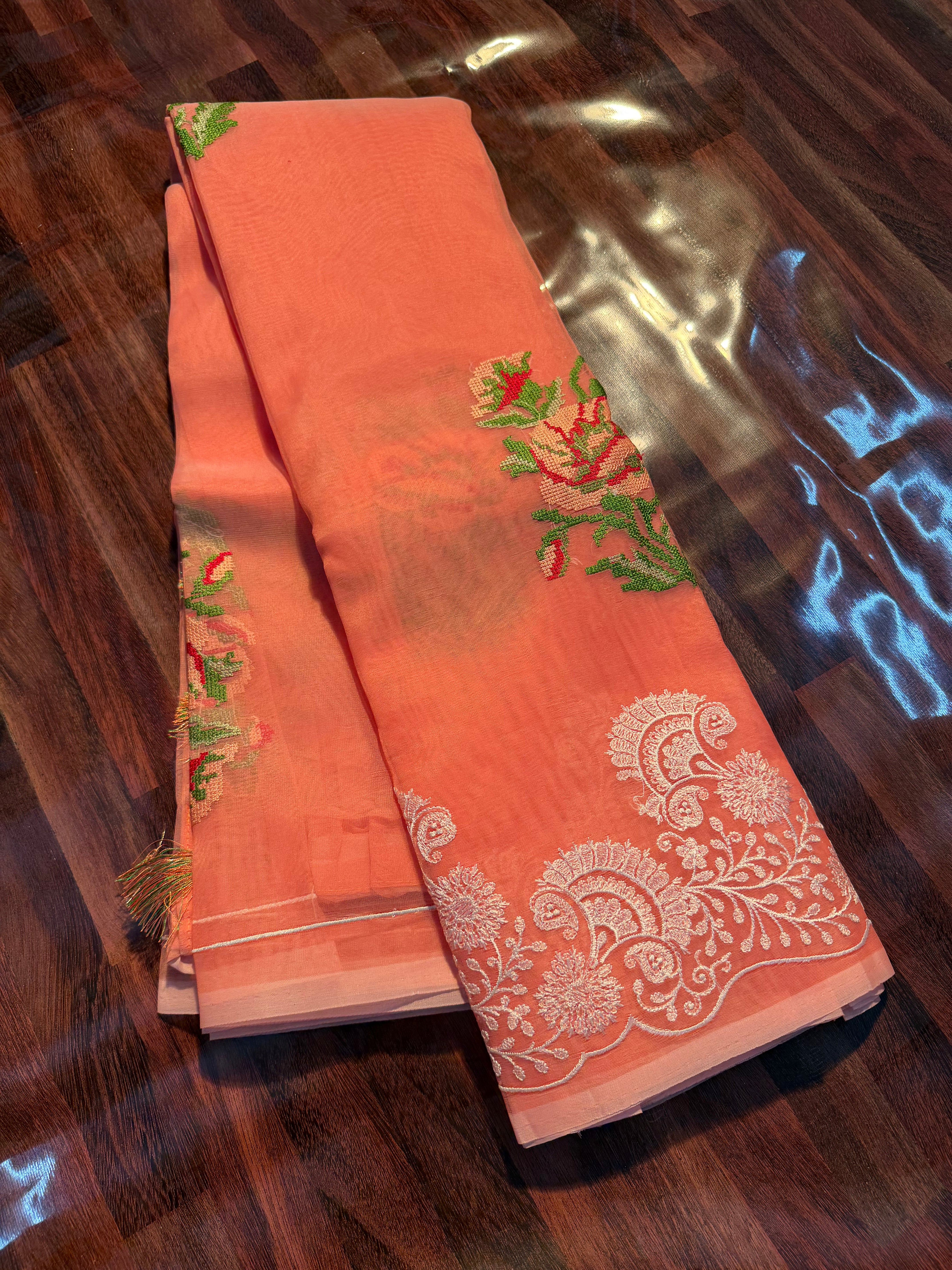 Premium Soft Organza Silk Banarasi Saree