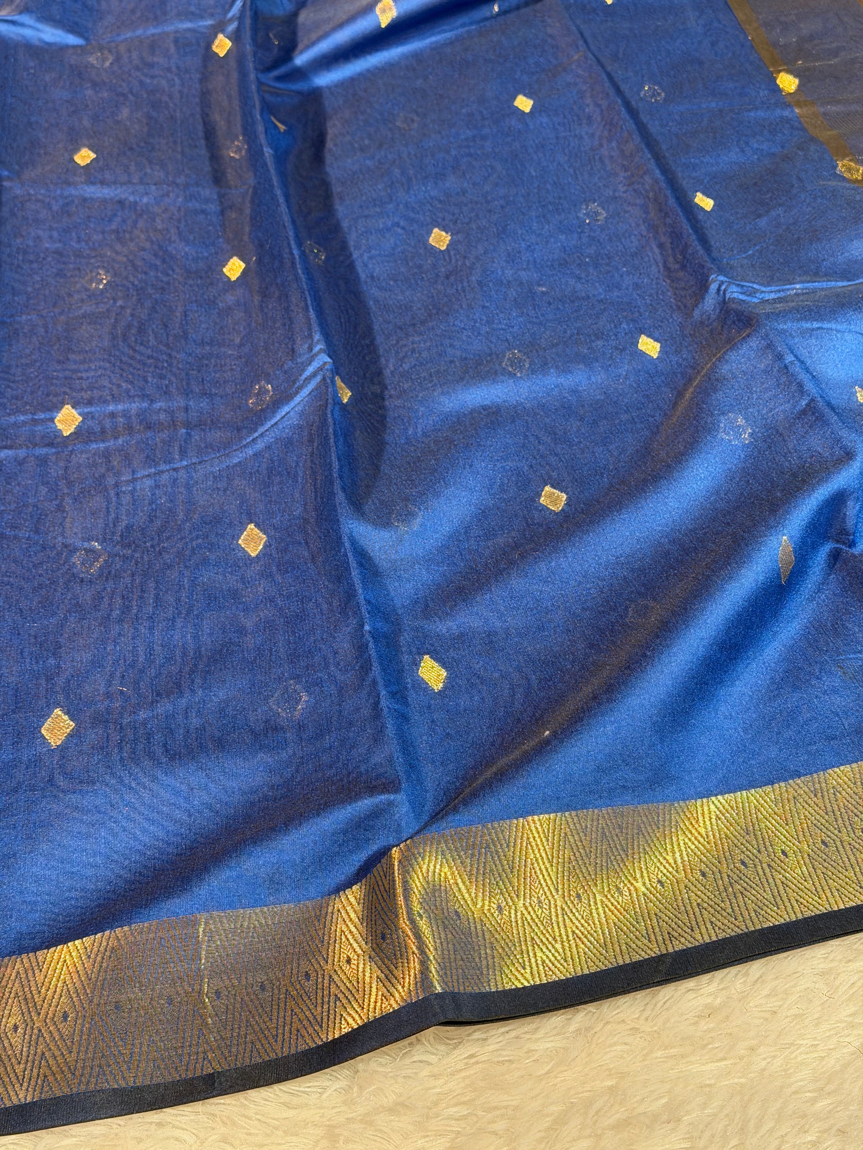Celebrity Inspired Premium Cotton Silk Banarasi Saree