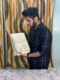 Exclusive Celebrity Inspired Bridal Tissue Banarasi Saree
