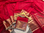 Gorgeous Bridal Banarasi Tissue Silk Saree with Premium Lace Work
