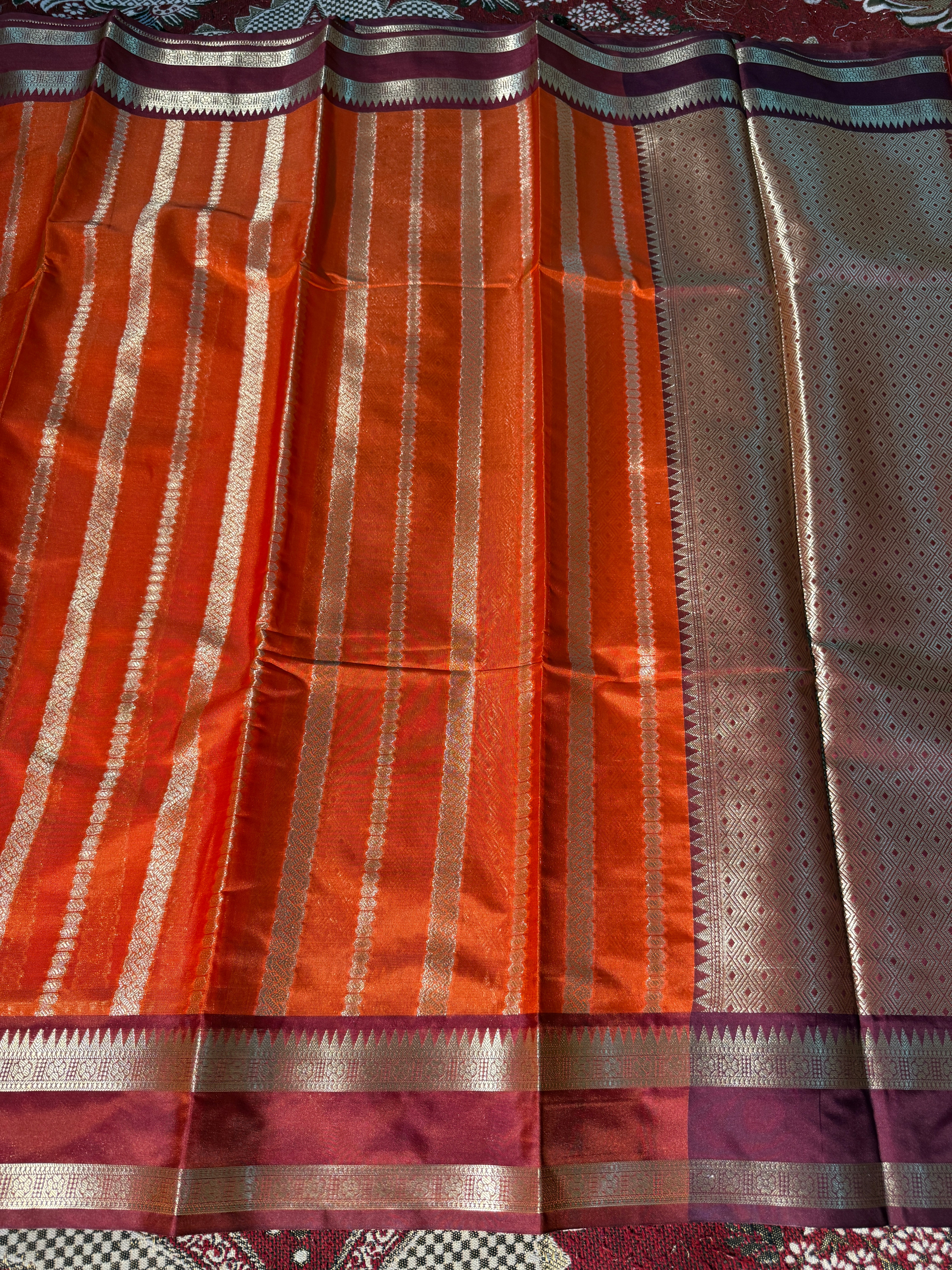 Premium Semi Katan Silk Banarasi Saree