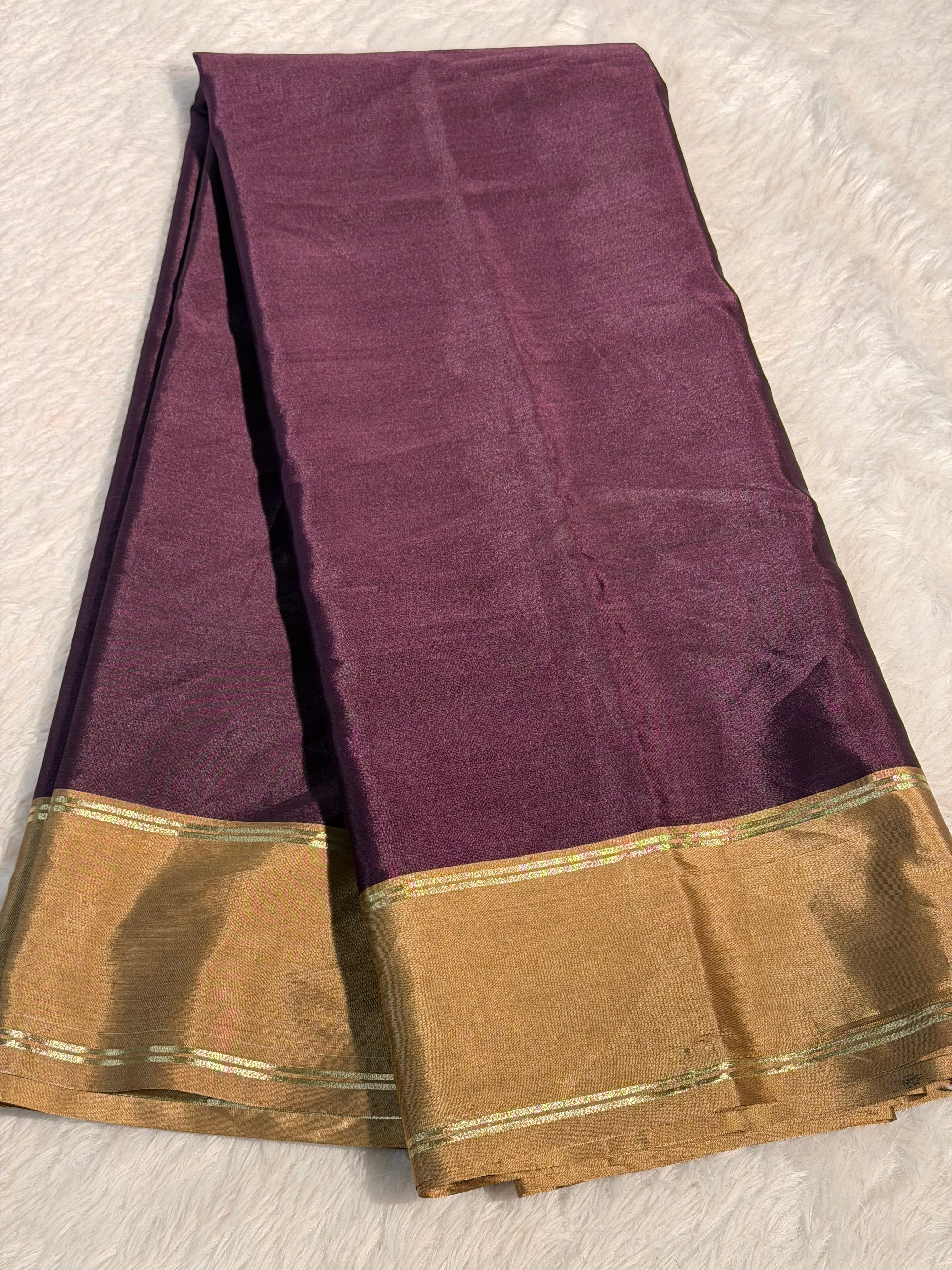 Premium Soft Silk Banarasi Saree with Rich Pallu
