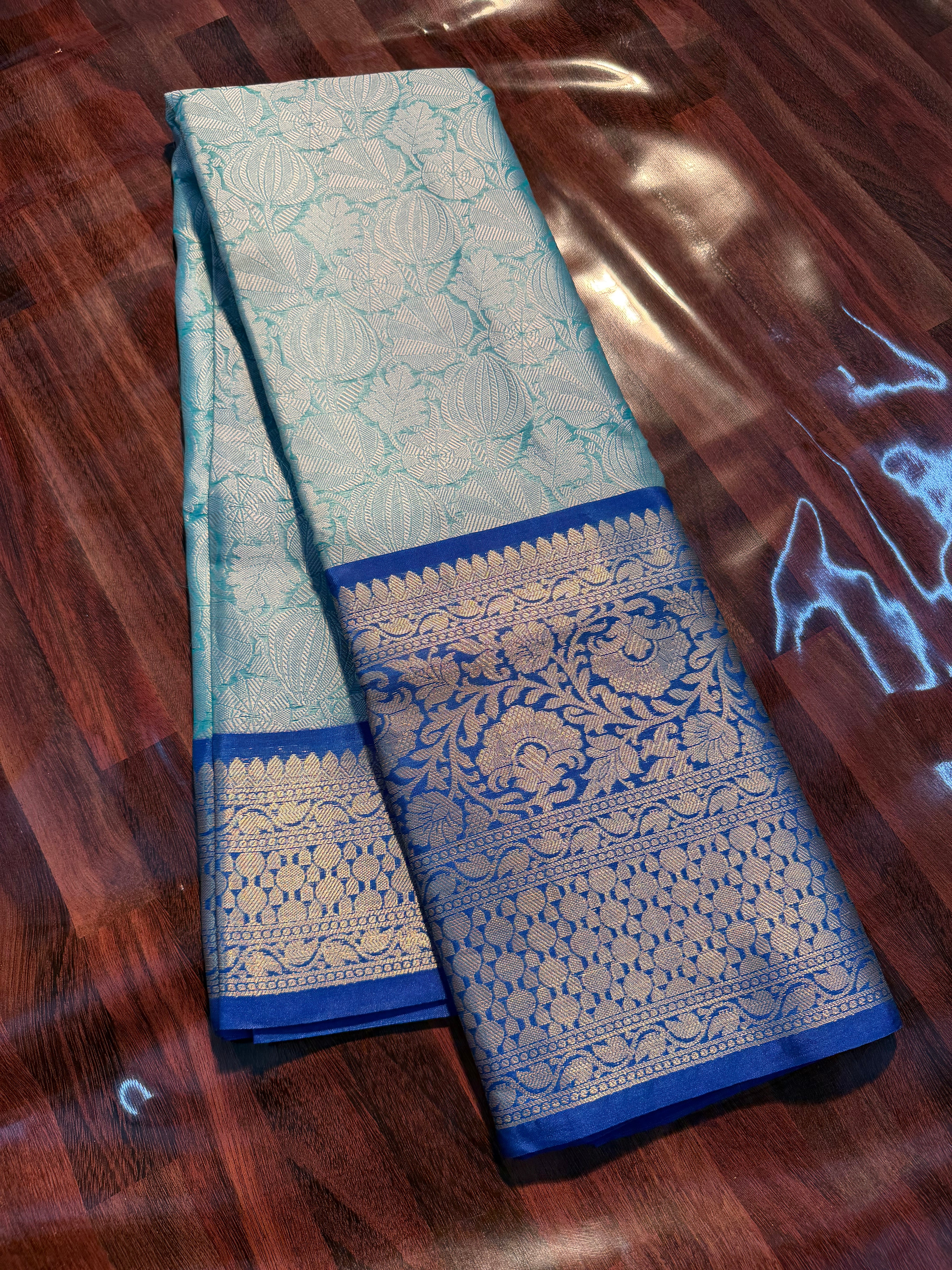 Premium Kanjeevaram Tissue Silk Banarasi Saree