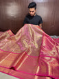 Beautiful Bridal Banarasi Tissue Silk Saree