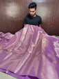 Exclusive Celebrity Inspired Bridal Tissue Banarasi Saree