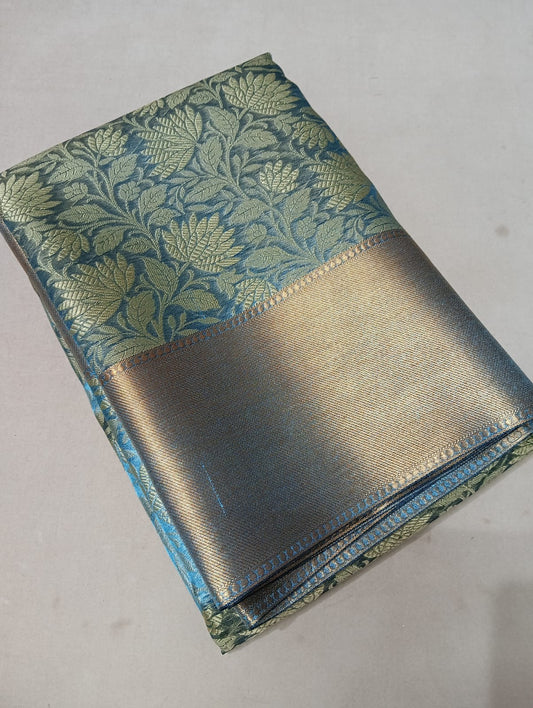Nita Ambani Mam Inspired Bridal Tissue Silk Saree
