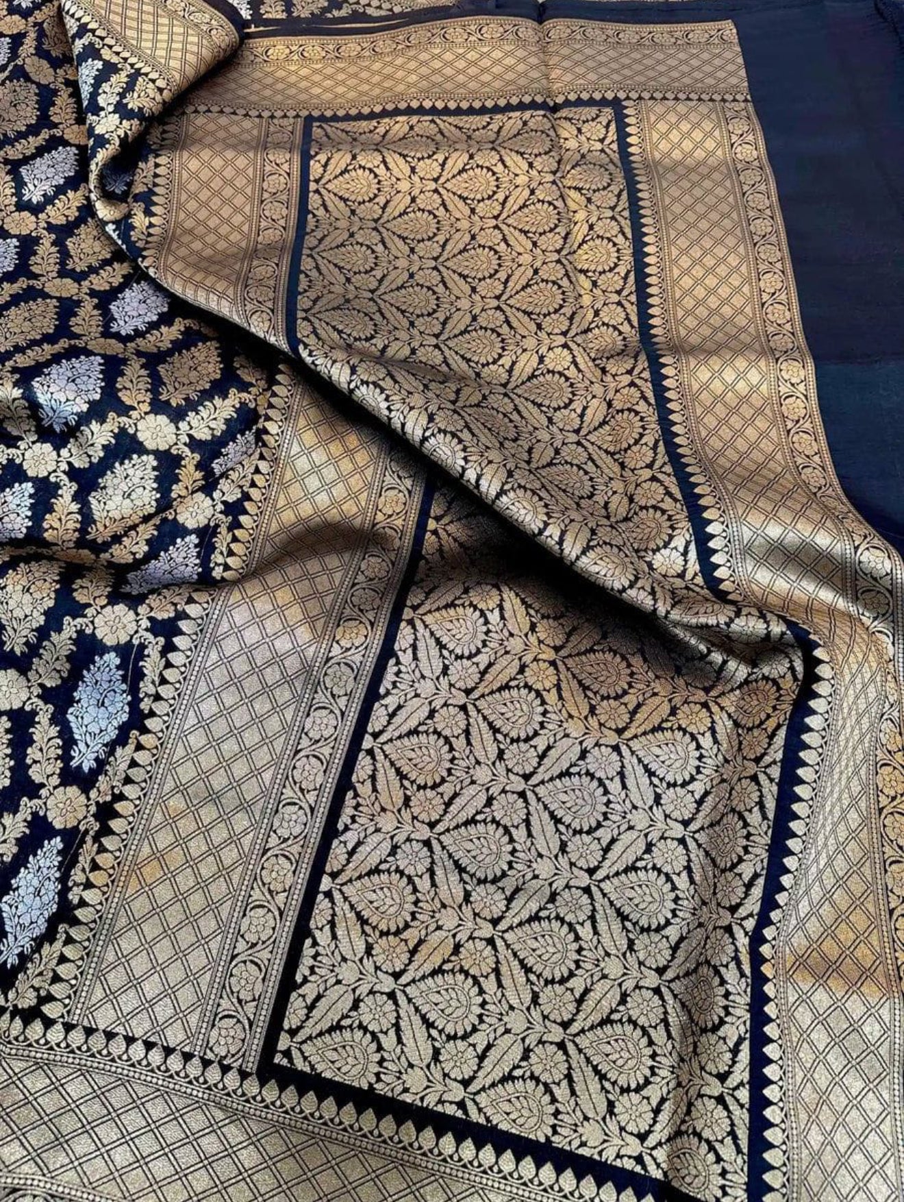 designer banarasi saree
