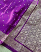 BRIDAL VOILET PREMIUM MASHRU KATAN SILK BANARASI SAREE