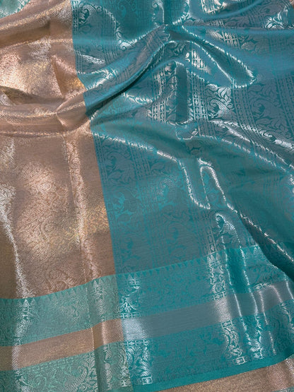 Premium Kanjeevaram Tissue Silk Banarasi Saree