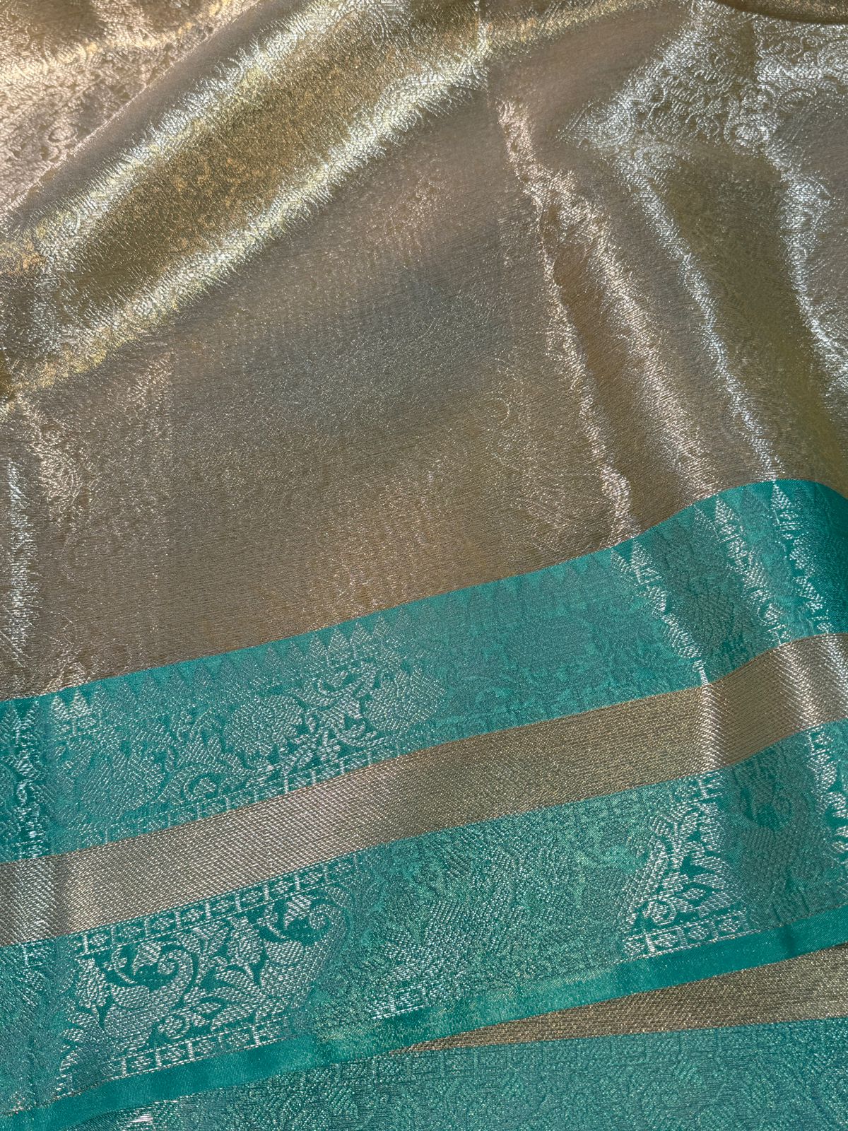 Premium Kanjeevaram Tissue Silk Banarasi Saree