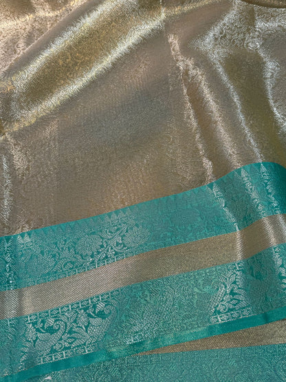 Premium Kanjeevaram Tissue Silk Banarasi Saree