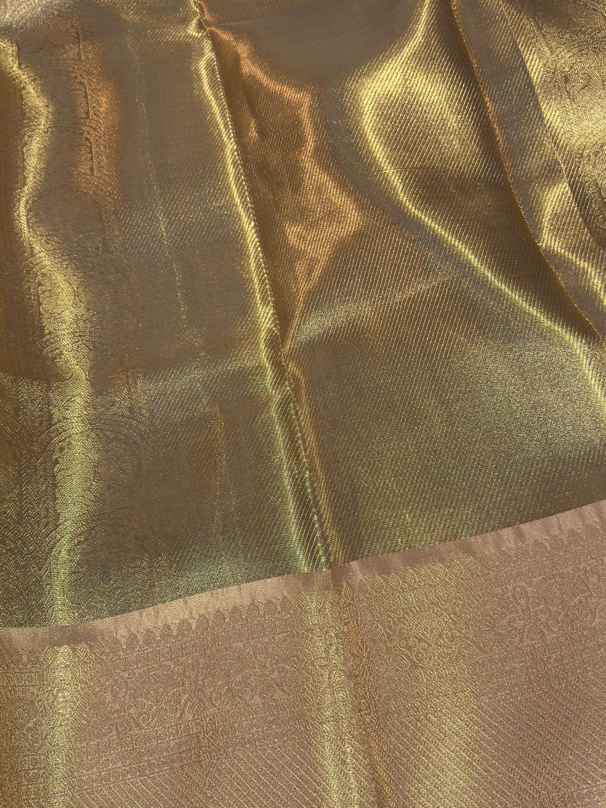 Premium Kanjivaram Tissue Silk Banarasi Saree with Traditional Zari Weave